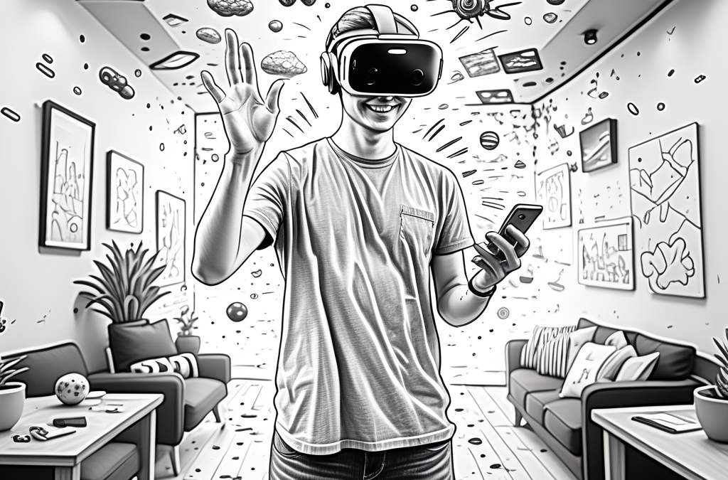 Desbloqueando la Realidad: La Fusión Poderosa de AR y VR